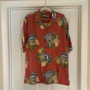 Tommy Bahama Hawaiian Shirt - Medium